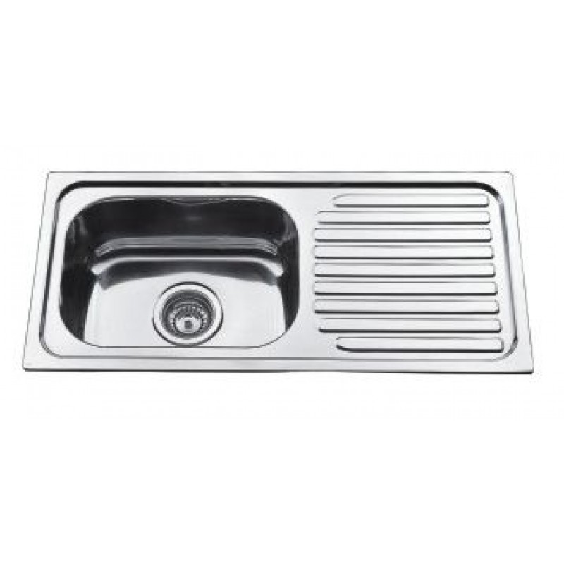 Single Bowl Kitchen Sink - 775x370mm